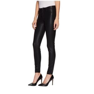 Blank NYC Women's Black The Bond Mid-rise Skinny In
